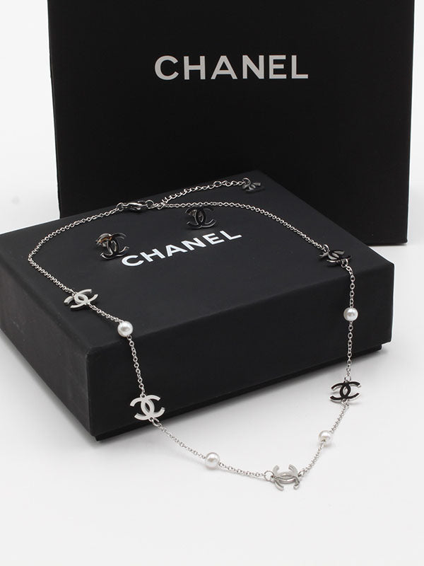 طقم شانيل تشوكر ناعم لولو اطقم chanel