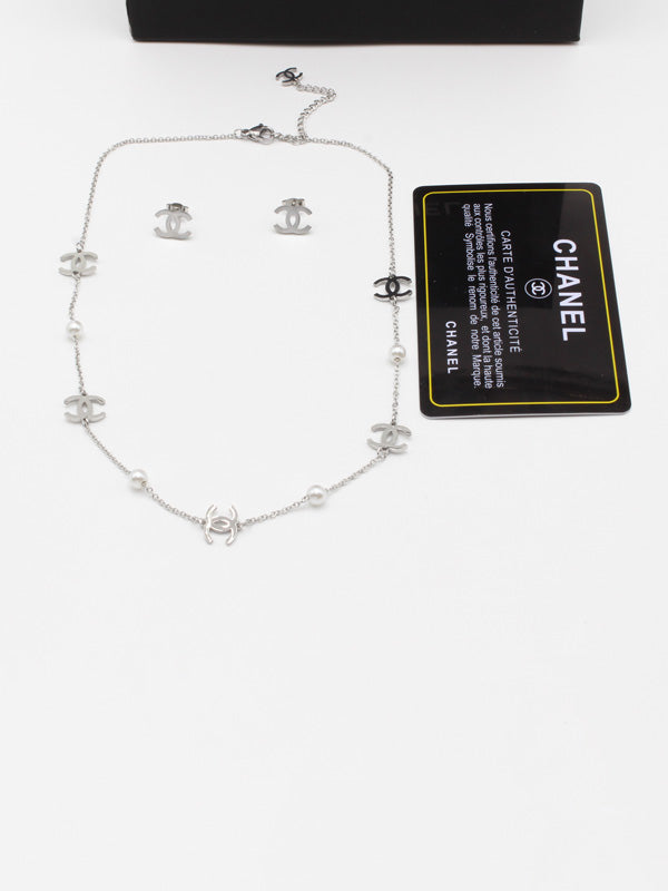 طقم شانيل تشوكر ناعم لولو اطقم chanel