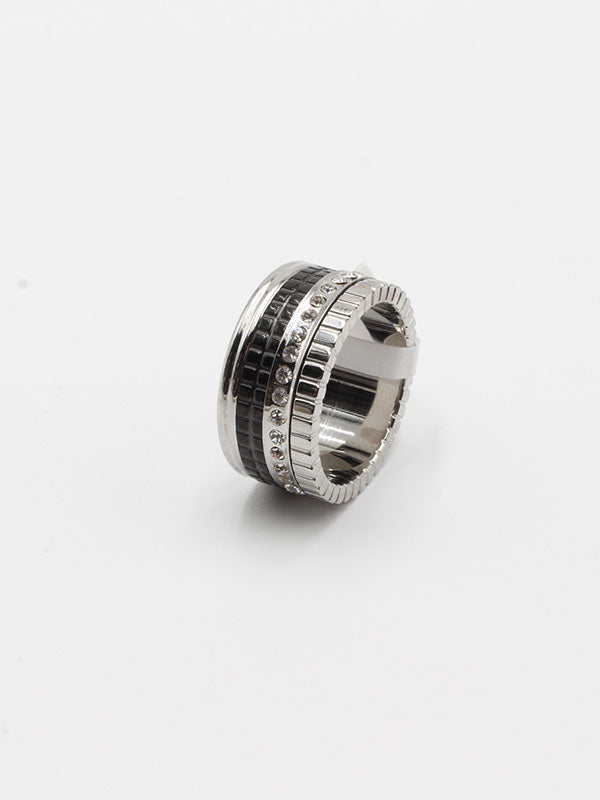 خاتم بوشرون سيراميك عريض خواتم bucheron