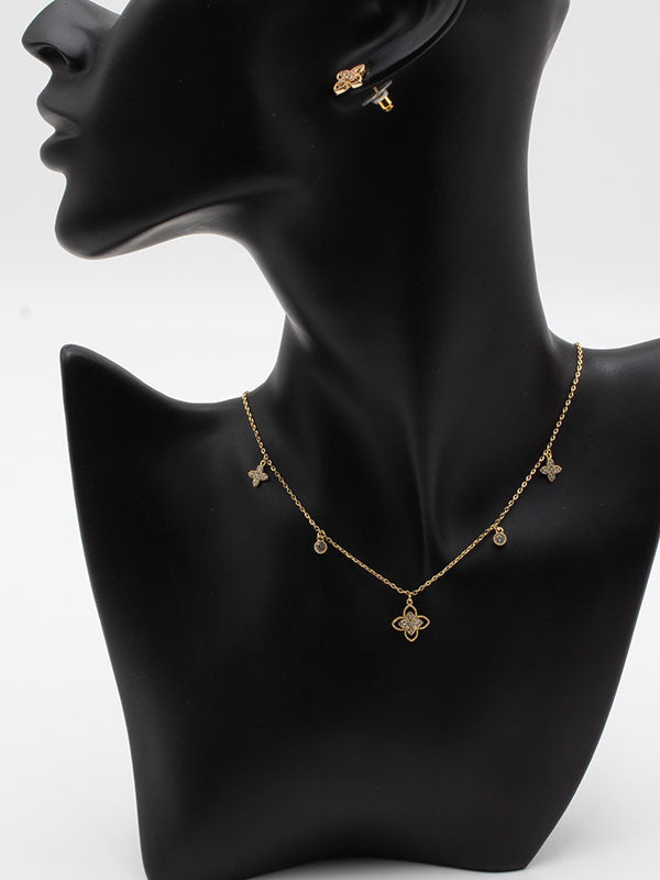 طقم روبرت كوين تشوكر ناعم زركون اطقم roberto coin