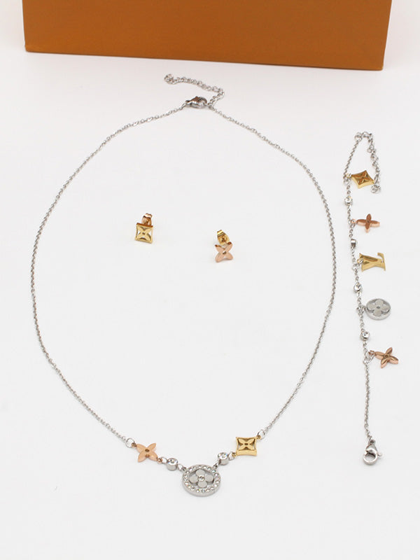 طقم لويس فيتون تشوكر 3 قطع اطقم louis vuitton