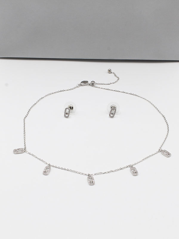 طقم ميسيكا تشوكر ناعم زركون اطقم messika