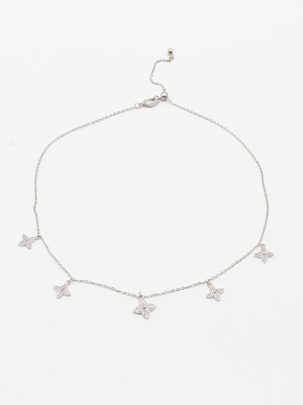 تشوكر روبرت كوين زركون سلسال roberto coin فضي