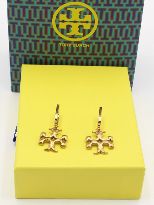 حلق توري بورش انتيك حلق tory burch ذهبي انتيك