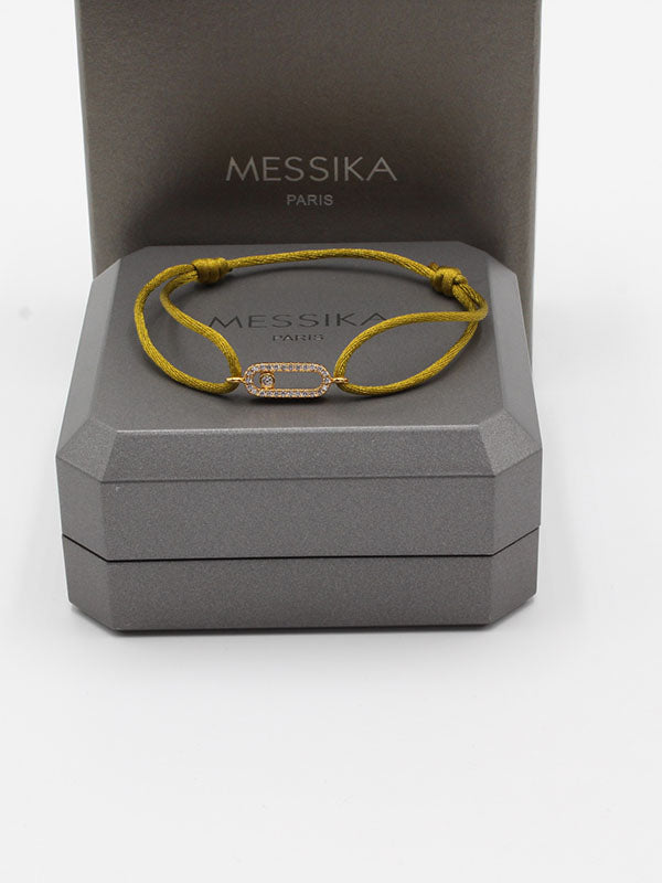 اسواره ميسيكا خيط الجديده لوقو اسواره messika