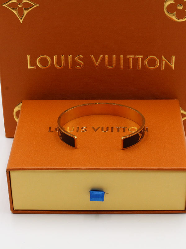 اسوارة لويس فيتون بلاك قولد لوقو اسواره louis vuitton