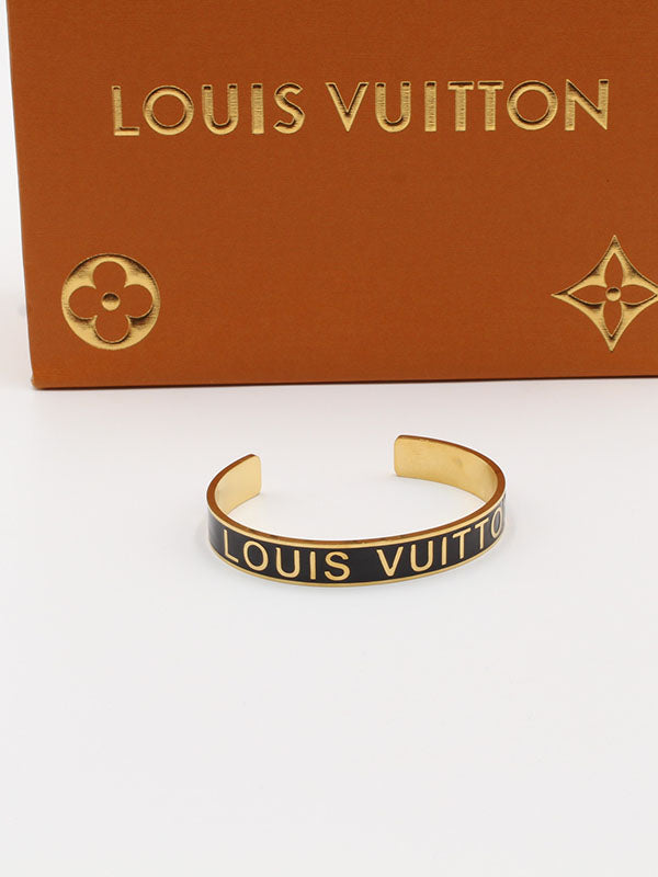 اسوارة لويس فيتون بلاك قولد لوقو اسواره louis vuitton
