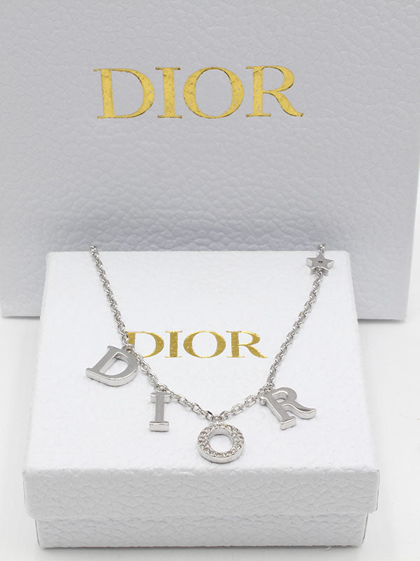 سلسال ديور بندنتز سلسال dior فضي