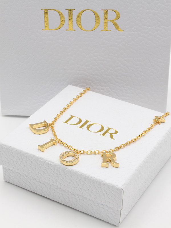 سلسال ديور بندنتز سلسال dior ذهبي