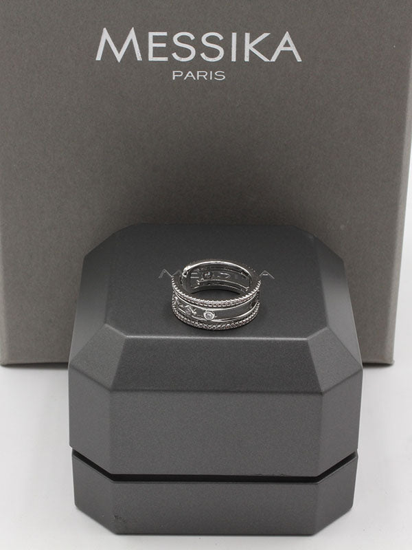 خاتم ميسيكا دبلة زركون الجديده خواتم messika