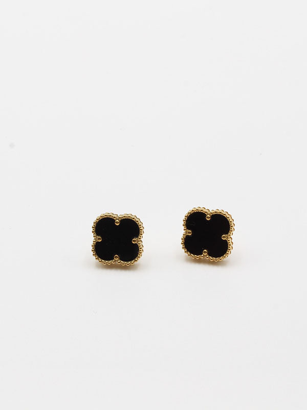 حلق فان كليف صغير حلق van cleef اسود