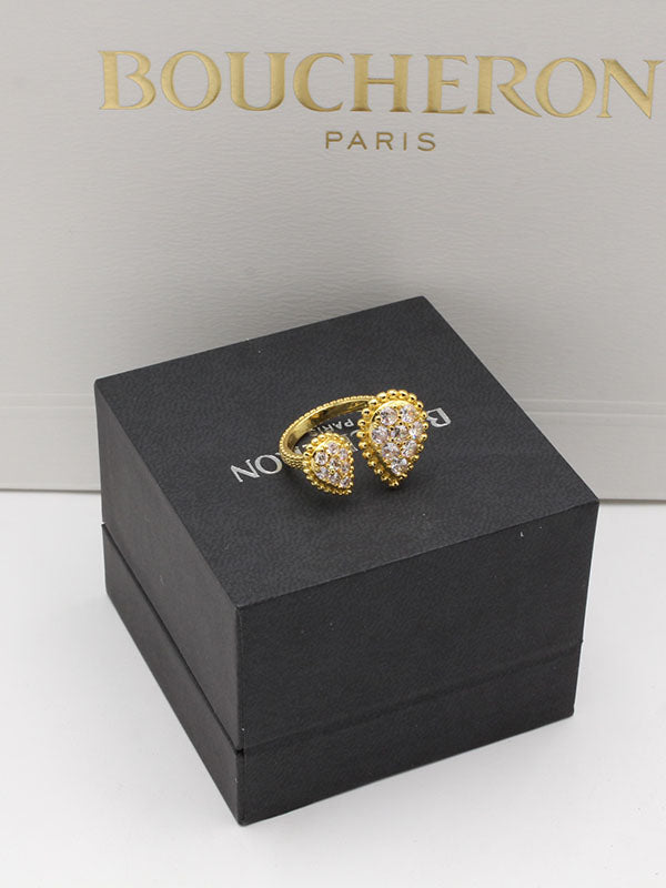 خاتم بوشرون الجديد زركون خواتم bucheron
