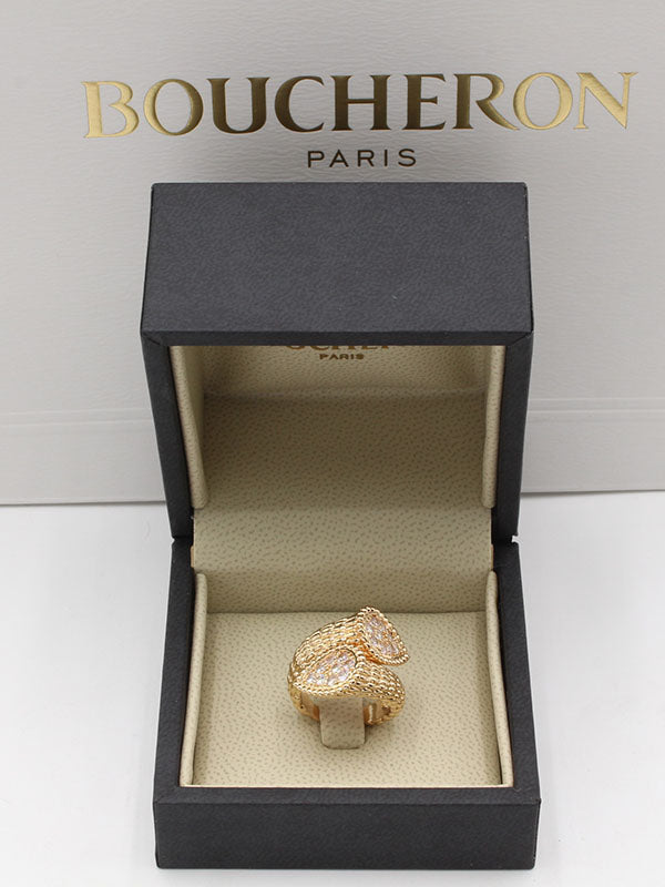 خاتم بوشرون الجديد زركون كبير خواتم bucheron