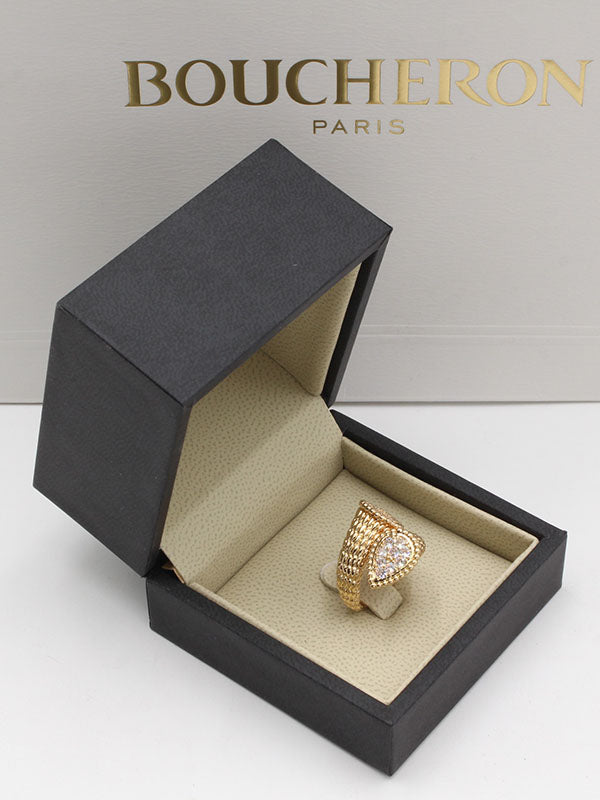 خاتم بوشرون الجديد زركون كبير خواتم bucheron