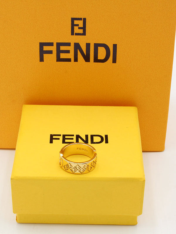 خاتم فندي فري سايز خواتم fendi