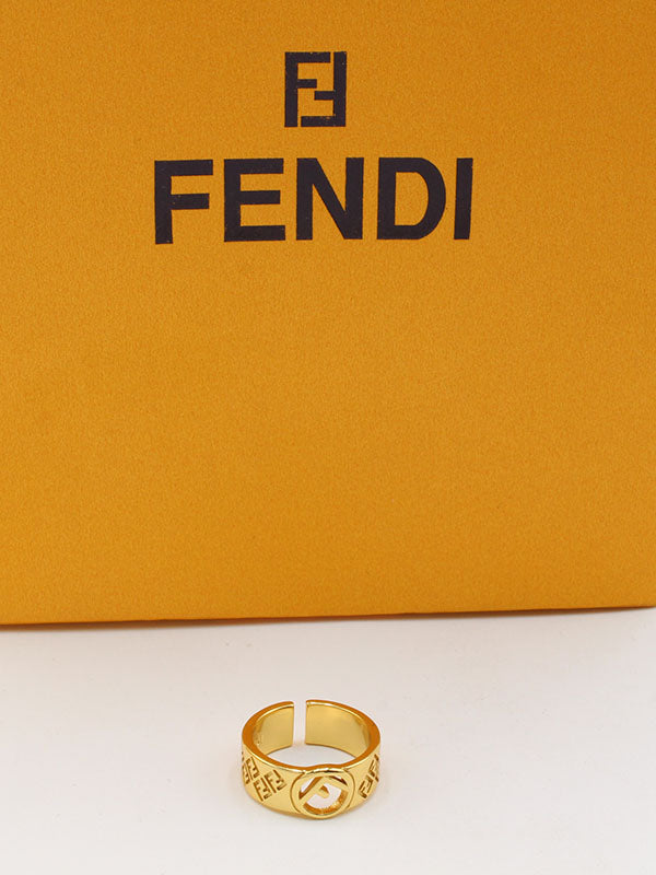 خاتم فندي فري سايز خواتم fendi