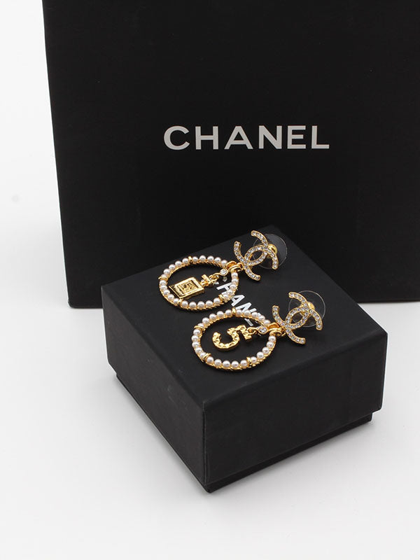حلق شانيل كبير لولو بيرفيوم حلق chanel