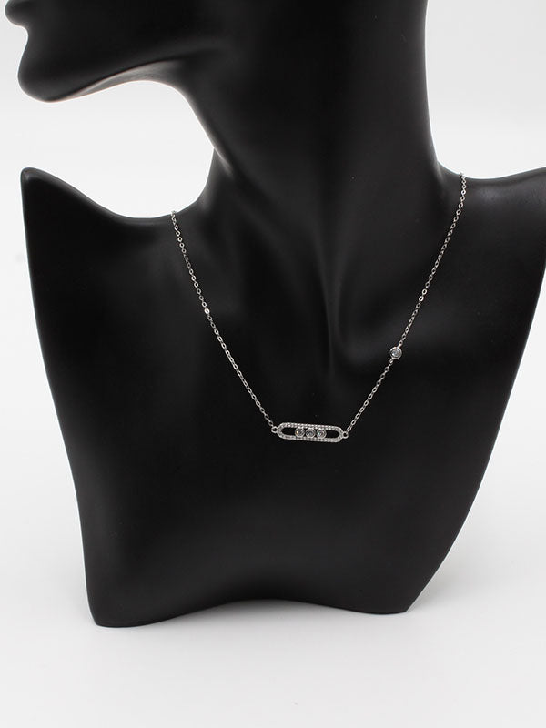 سلسال ميسيكا زركون صغير ناعم سلسال messika