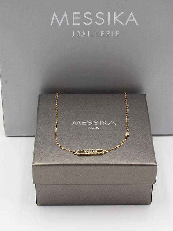 سلسال ميسيكا زركون صغير ناعم سلسال messika