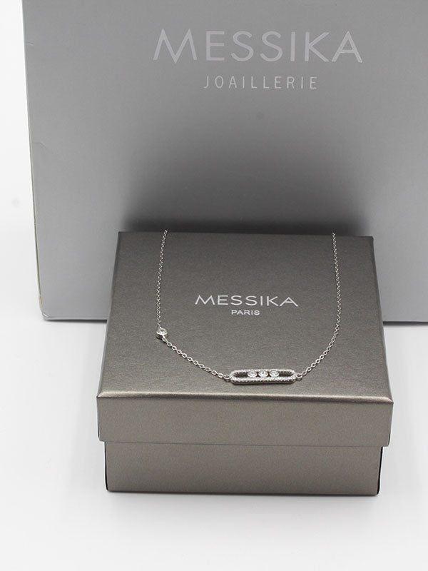 سلسال ميسيكا زركون صغير ناعم سلسال messika