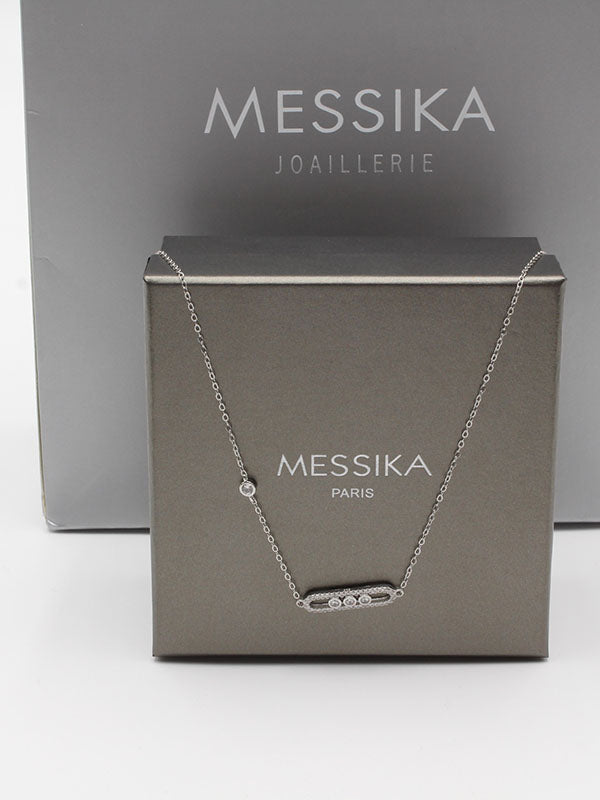 سلسال ميسيكا زركون صغير ناعم سلسال messika