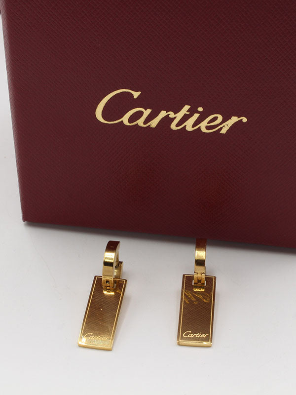 حلق كارتير ميتال لوقو حلق CARTIER