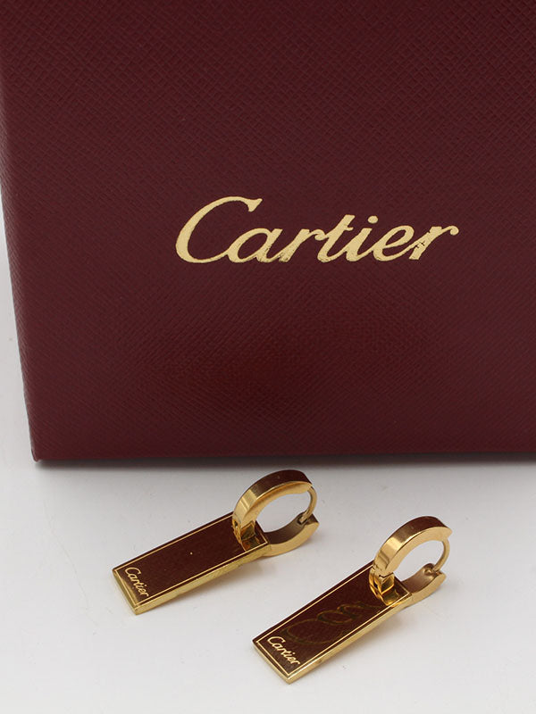 حلق كارتير ميتال لوقو حلق CARTIER