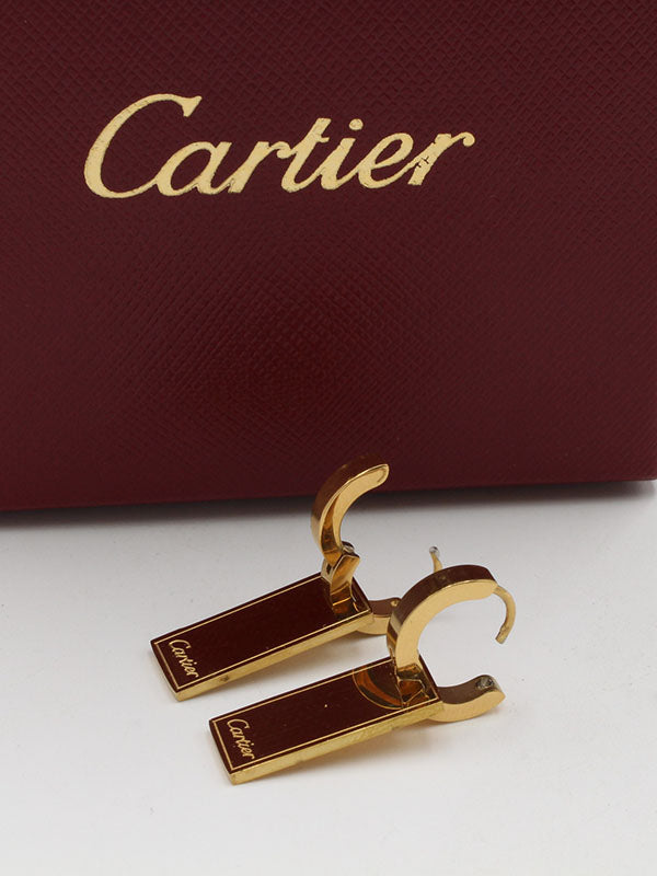 حلق كارتير ميتال لوقو حلق CARTIER