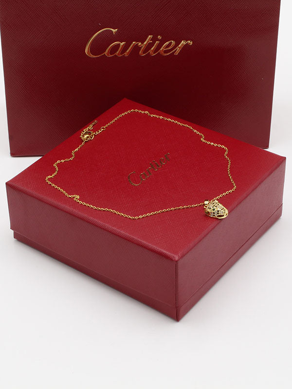 سلسال كارتير تايقر ناعم بلاك قولد سلسال CARTIER