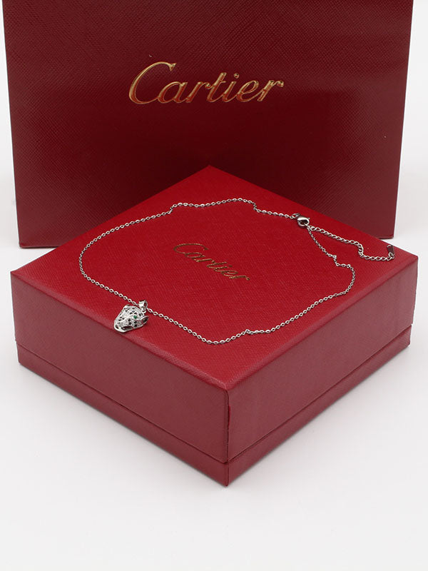 سلسال كارتير تايقر ناعم بلاك قولد سلسال CARTIER