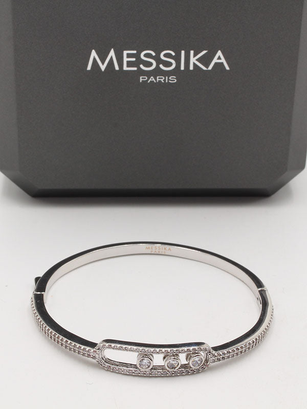 اساور ميسيكا بانقل سلفر اند قولد اسواره messika فضي