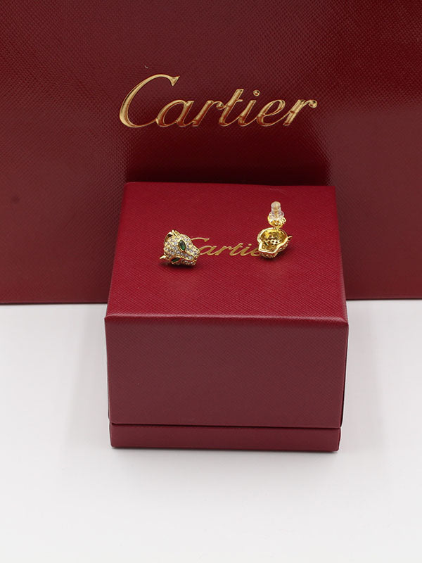 حلق تايقر زركون قرين ايز صغير حلق CARTIER