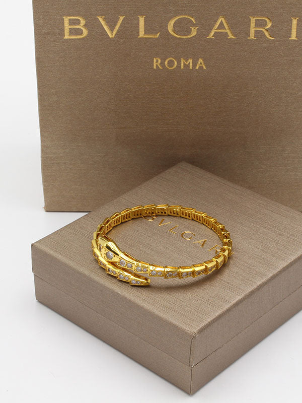 اساور بولغاري سنيك كبير فضي اسواره bvlgari