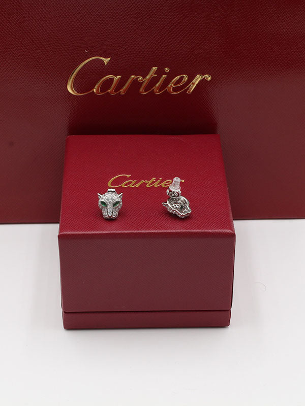 حلق تايقر زركون قرين ايز صغير حلق CARTIER