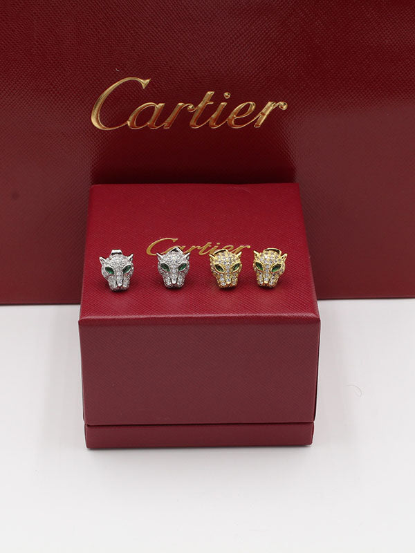 حلق تايقر زركون قرين ايز صغير حلق CARTIER