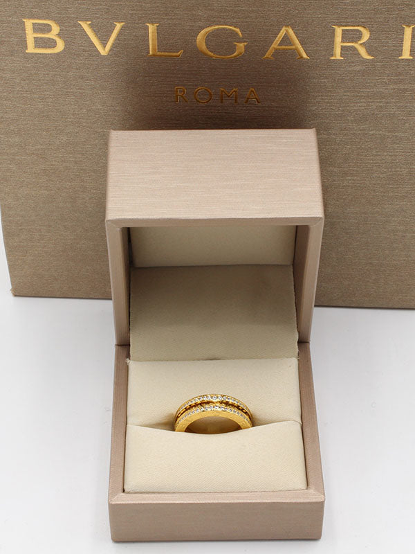 خاتم بولغاري زركون دبل لاينز خواتم bvlgari