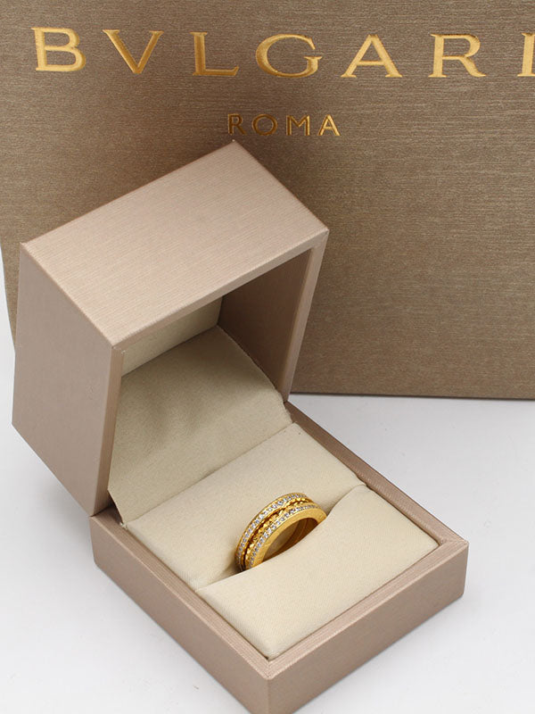 خاتم بولغاري زركون دبل لاينز خواتم bvlgari