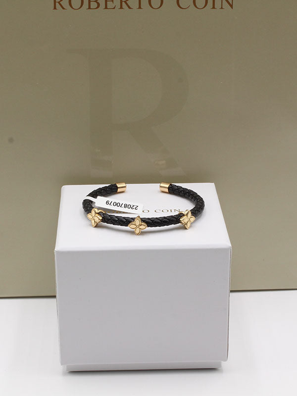 اسواره روبرت كوين بلاك ليذر اسواره roberto coin