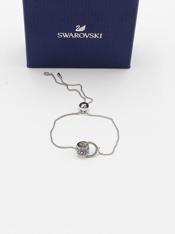 اسواره سواروفسكي سيركلز اسواره Swarovski سماوي فضي