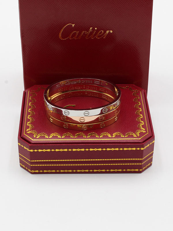 اساور كارتير الجديده لوقو طقم 3 قطع اسواره CARTIER