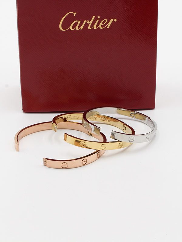 اساور كارتير الجديده لوقو طقم 3 قطع اسواره CARTIER