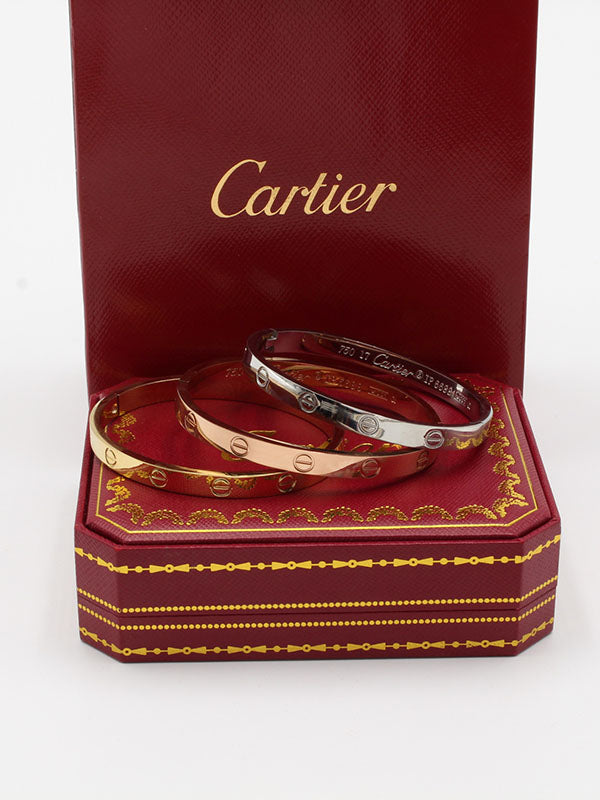اساور كارتير الجديده لوقو طقم 3 قطع اسواره CARTIER ملون 14