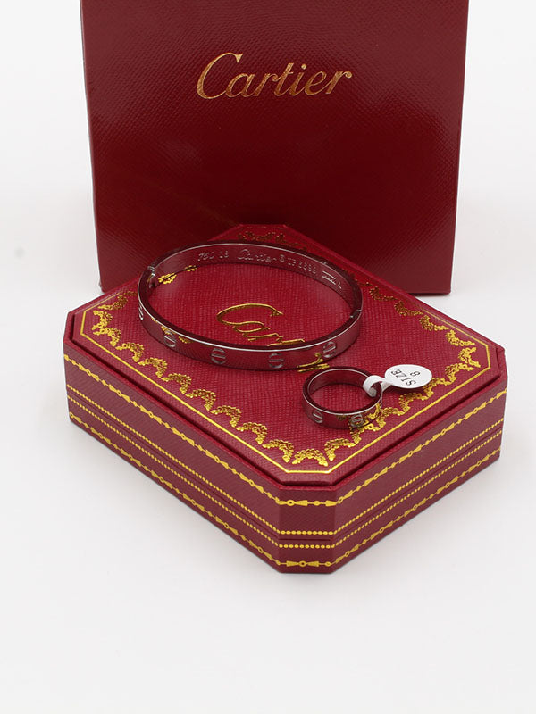 اسواره وخاتم كارتير لوقو اسواره CARTIER