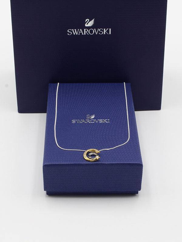 سلسال سواروفسكي فضه ابيض سلسال Swarovski