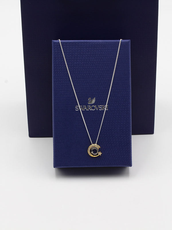 سلسال سواروفسكي فضه ابيض سلسال Swarovski ملون ابيض