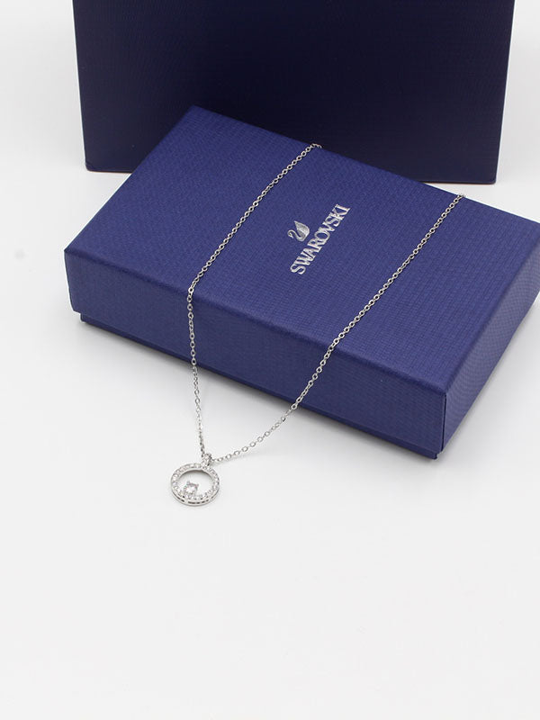 سلسال سواروفسكي مدور زركون سلسال Swarovski