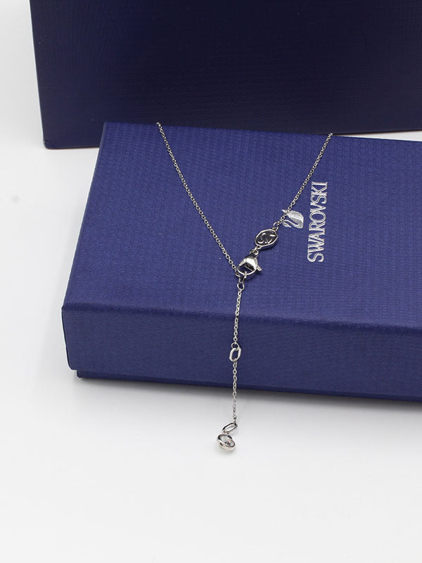 سلسال سواروفسكي هلال كريستال سلسال Swarovski