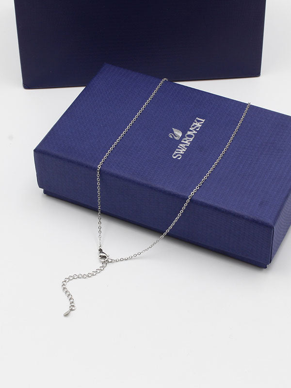 سلسال سواروفسكي سوان زركون سلسال Swarovski