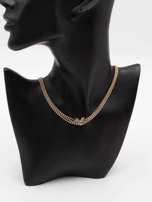 سلسال لويس فيتون دبل شاين سلسال louis vuitton