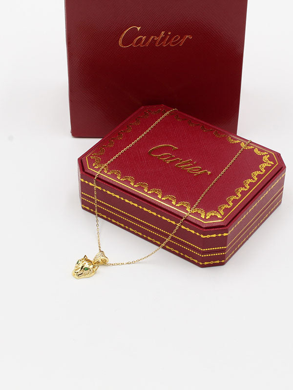سلسال كارتير تايقر فيس سلسال CARTIER ذهبي
